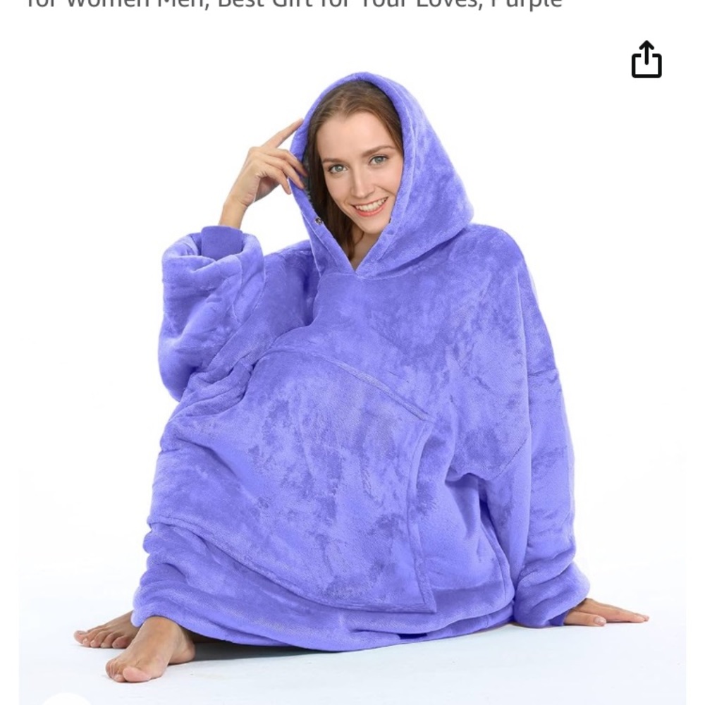 NWT Comfy Cozy Giant Sweatshirt - Picture 3 of 5